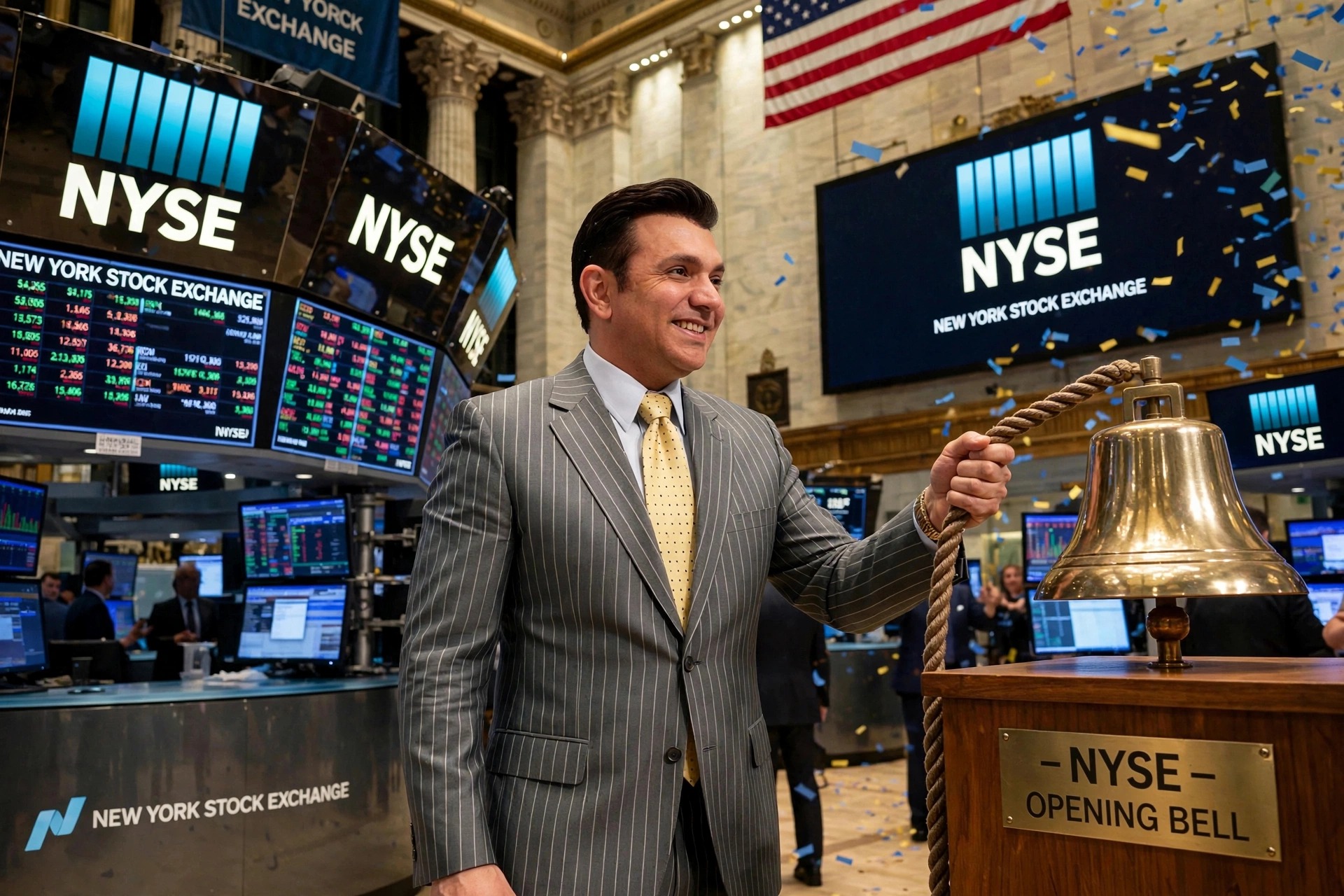 Andy Altahawi — NYSE opening bell